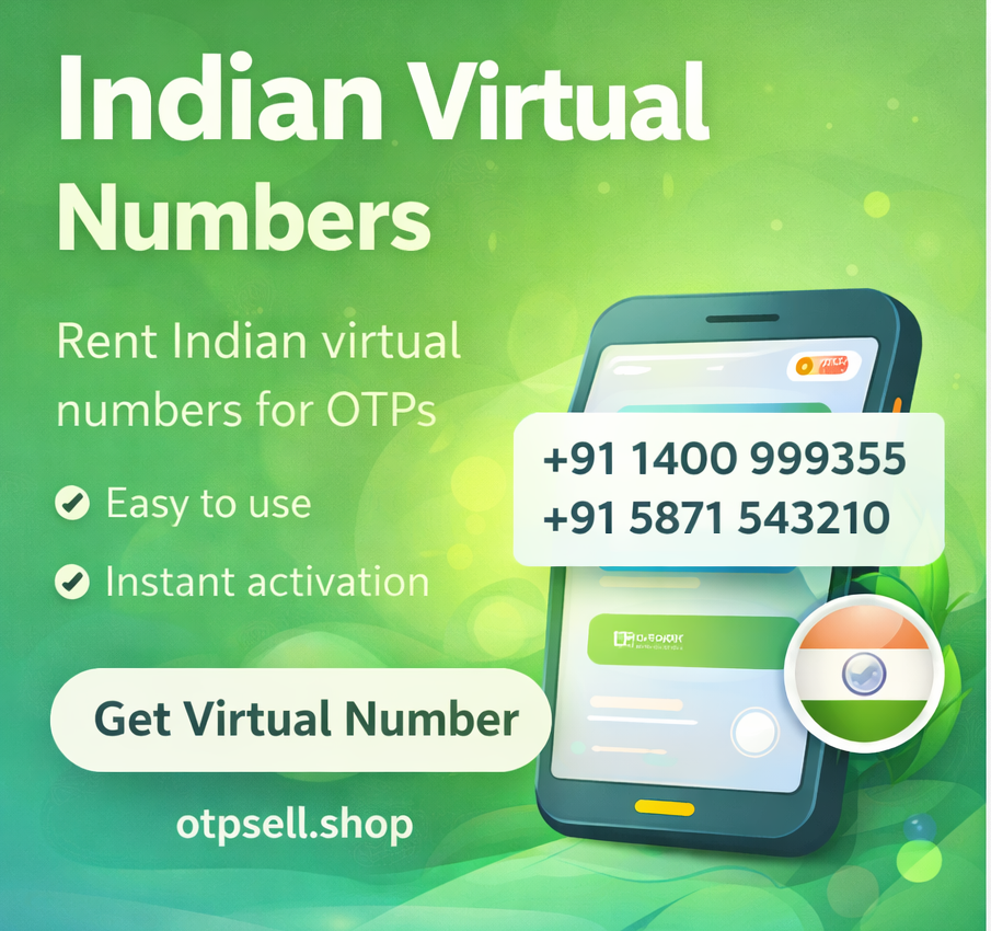 Indian Virtual Number OTP Service